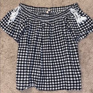 GINGHAM TOP